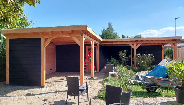 Vlissingen carport/schuur/veranda