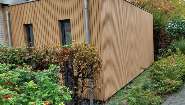 Aanbouw met luxe afwerking