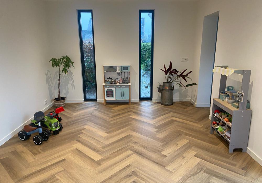 Aanbouw met luxe afwerking